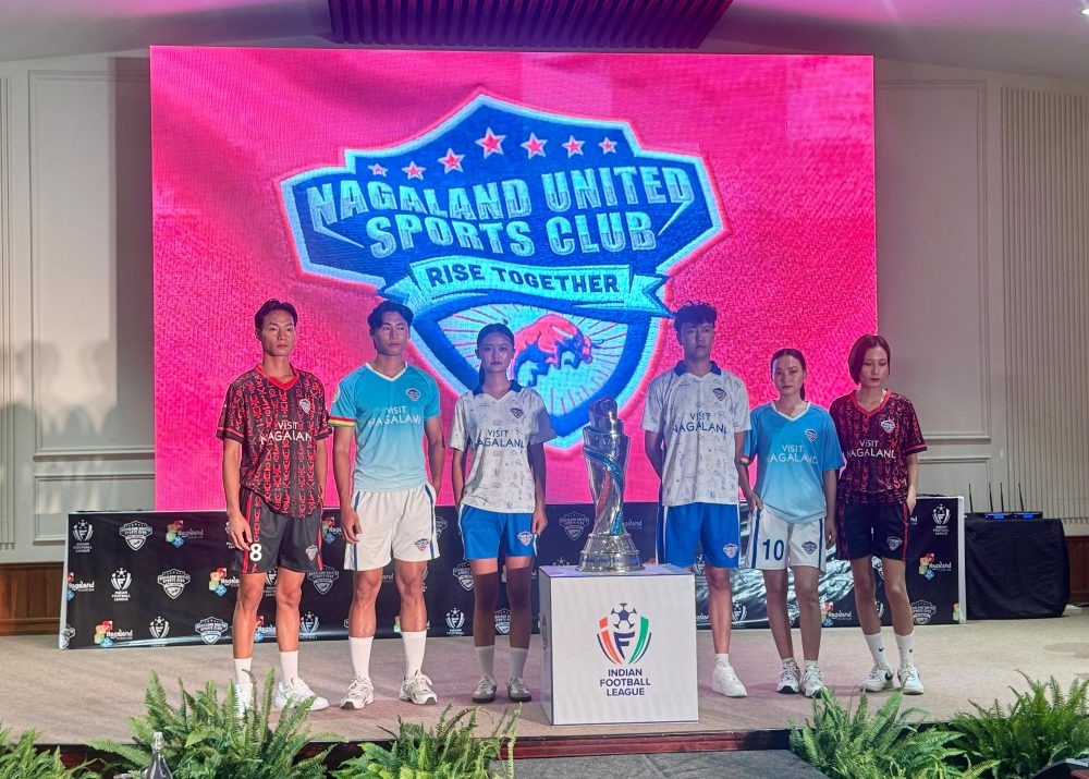 Nagaland United unveils jerseys celebrating Naga heritage ahead of IFL debut
